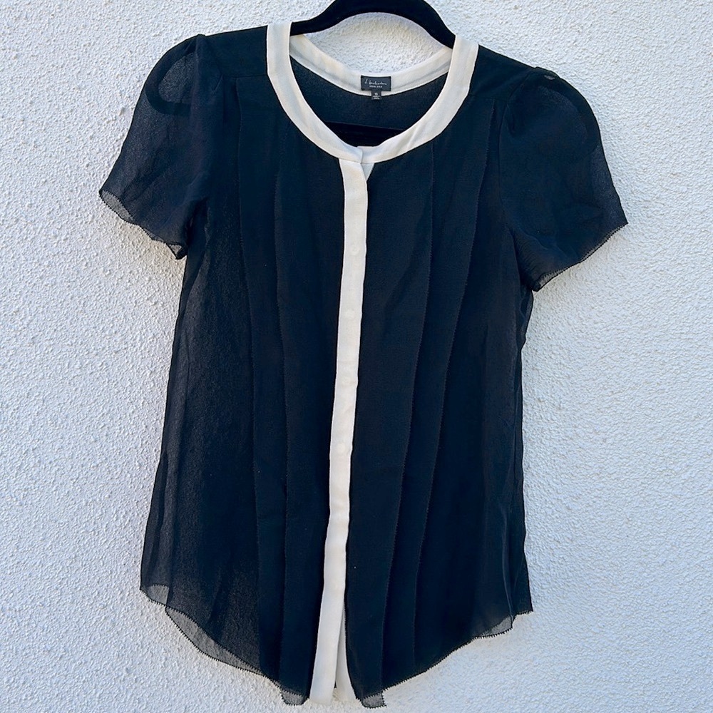 100% Silk T. Babaton Blouse